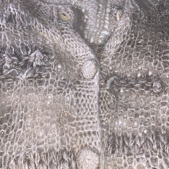 R.89 NWT Crochet Cardigan Size M/L - Picture 7 of 8